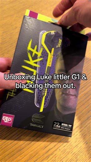 Unboxing Luke Littler G1 Darts and Customizing Them