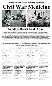 So, How Was It? Civil War Medicine - Seymour Historical Society