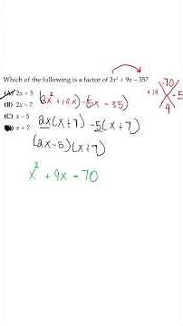 The 2 Methods That Make Factoring Quadratics Actually Easy