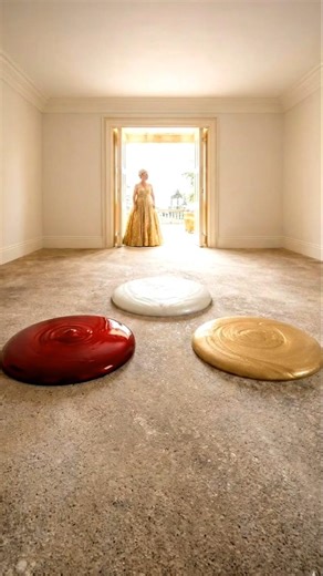 Luxury Royal Bedroom with Ruby Red & Gold Epoxy Flooring 😱✨ Insane Transformation #epoxyfloor