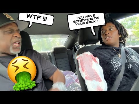 PUTTING A BLOODY PAD ON MY DAD PRANK *HILARIOUS*