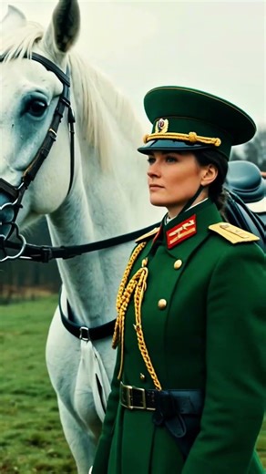 Katyusha (Катюша) 🌹 | Calm Authority — Beautiful Woman in Green Military Uniform | hardycore777