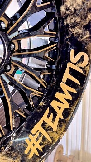 Two Tone Powder Coating Wheels #powdercoat #trucks