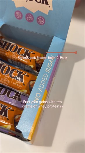 We are always looking for the newest protein bar !! There are 3 delicious flavors in this 12 pack ! Grab a box of these to fuel your craving ! #proteinbar #fitness #fyp #crushcravings