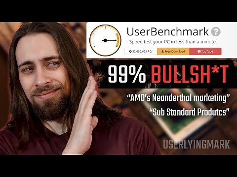 UserBenchmark HATES AMD... the MOST BIASED website I've EVER SEEN
