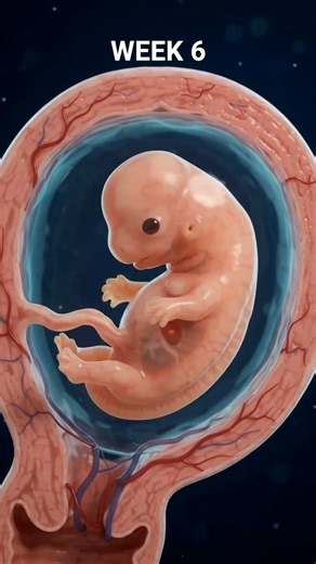Pregnancy Week 1 to 10 🤰 | See Baby’s Growth Inside the Womb | 3D Medical Animation