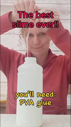 The best slime ever! How to make slime tutorial.
