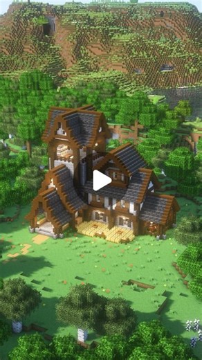 이리지니 | Minecraft Medieval Tower House #Minecraft #IrieGenie #Medieval #Tower #House #Tutorial #마인크래프트 #이리지니 #중세 #야생기지 #타워 #집 #건축 🔽 Channel... | Instagram