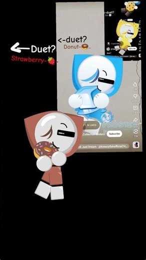 num num num num 🍓? #emojicatduet