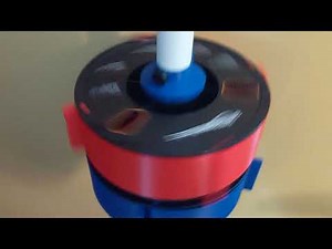 Vertical PVC pipe leftover spool drawer mounting system