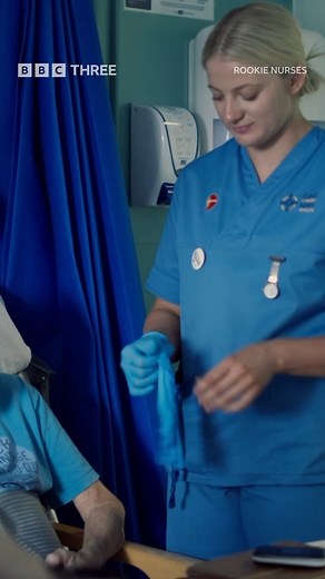 Sometimes the Nurses have done all they can and it's time for patients to go home. #RookieNurses is back for another episode on BBC iPlayer 👉 bbc.in/41TBlQu | BBC Three