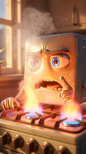 Gas Stove Confession – The Hidden Risk in Your Kitchen 😨 #facts #amazingpast #shorts