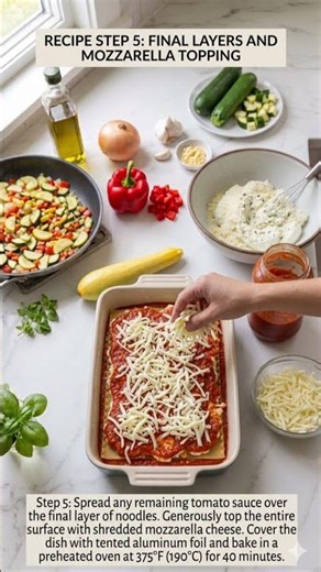Learn how to make the ultimate Traditional Vegetable Lasagna from scratch!
