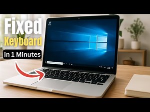 How To Fix Keyboard Not Working Windows 10 ( in 1 Minutes )
