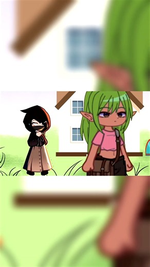 "This woman keeps staring at me" 👀💐 #gacha #gachaclub #gachashorts #loop