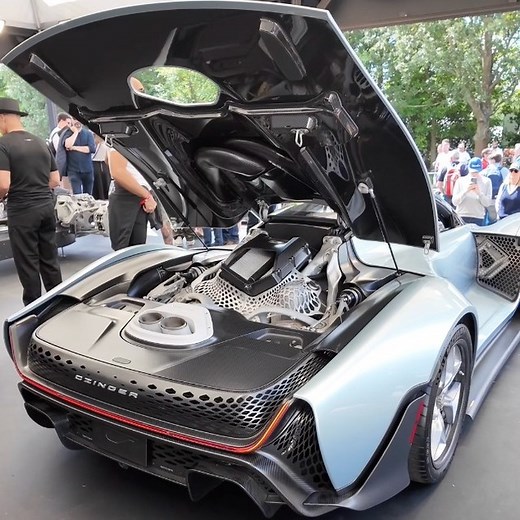 carwow on Instagram: "The Czinger 21C is a 3D printed hypercar that can fly to 60mph in under 2 seconds... Mind = BLOWN! 勞"