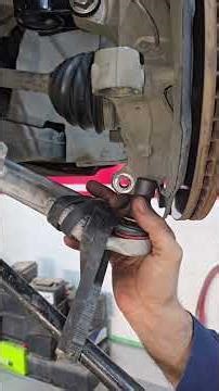 lower arm installation trick #automotive #DIY #garage #mechanic #trick