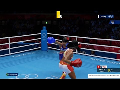 OLYMPIC GAMES TOKYO 2020Boxing Elena vs Cindy