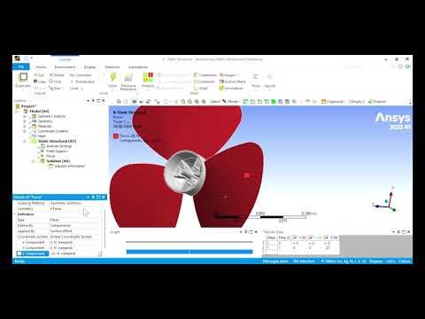 Static Structural Blade || Ansys Workbench || for Beginners