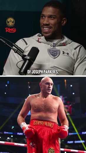 ANTHONY JOSHUA responds to TYSON FURY 🤬#shorts