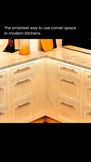 𝗘𝗱𝗴𝗲 𝗼𝗳 𝗘𝘅𝗽𝗹𝗼𝗿𝗲 on Instagram: "Corner spaces are often the most wasted areas in a kitchen — hard to reach, awkward to use, and usually forgotten. But modern kitchen design has turned this problem into a smart storage solution. With rotating shelves, pull-out trays, and smooth sliding mechanisms, every inch of the corner becomes accessible. These systems allow you to store heavy pots, pans, and appliances while keeping everything visible and easy to reach. No more bending, no more di