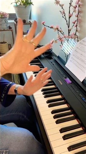 Can you do this? Mirror your hands to play in contrary motion! #contrary #awashedanew #music