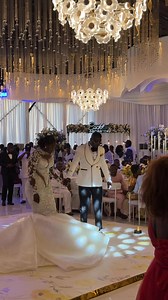 Lovely first dance with the groom. Next is father of the bride 🥹❤️ #weddinginspo #weddinggoals #couplegoals #firstdance | Kele