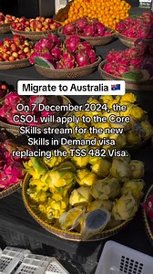145K views · 256 reactions | The Core Skills Pathway is for occupations in high demand and critical to Australia’s labour market with salary over $73,150. Now they have released the core skills occupation list which will apply to those applying for the skills in demand visa under this stream. Most occupations still remain on the list but we have seen that there are some occupations that have been removed! #coreskillpathway #SkillsInDemandVisa | MCLG Migration | Facebook