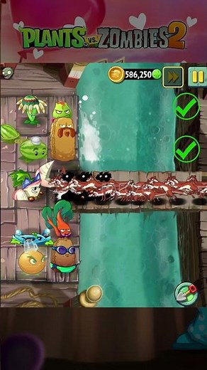 NoPvz 2 - Plants Vs Zombies 2 - Defend & Attack Plants Vs 100 Ice Weasel Zombies #shorts #pvz2