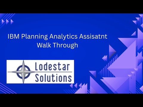 IBM Planning Analytics Assistant - Next Gen AI for FPA