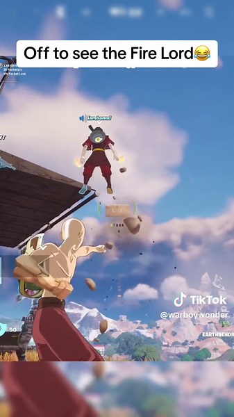 Zuko Confronts Ozai in Fortnite Battle Royale