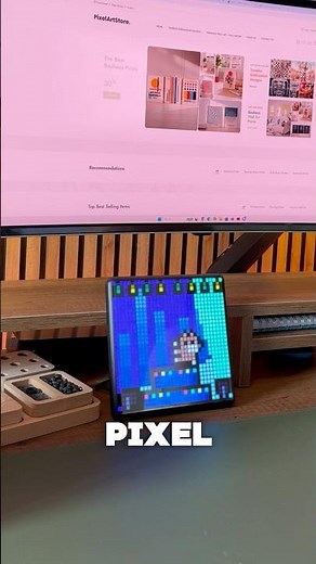 Divoom Pixoo-Max 32 X 32 Pixel Art LED Display #unboxing #shorts