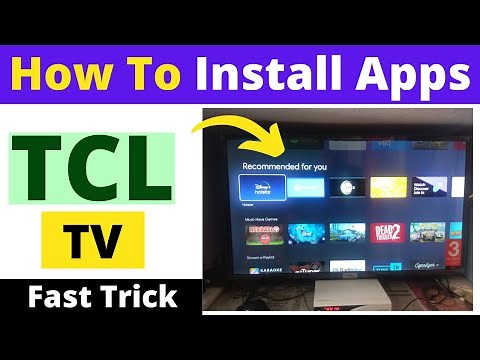 How To Install Apps In TCL Smart TV | TCL Smart Android TV Setting | Install Any Apps