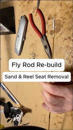 Start of the Fly Rod Re-build