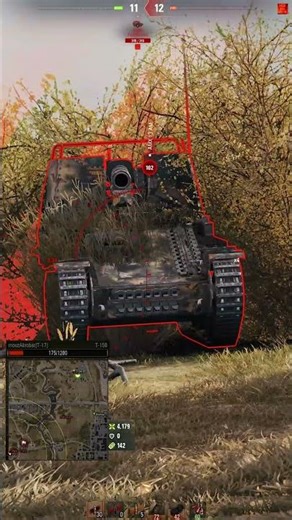 Insane T-150 4810 DMG 5 Kills 1095 EXP Ultra HD 4K World of Tanks Epic Battle Pro! #Shorts 3