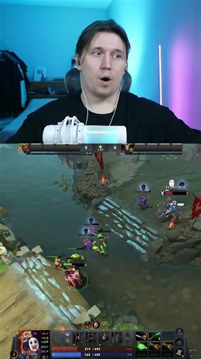 Random 1v1 Tournament: Salo vs. Kvopa / rinat_lin - twitch and tg #shorts #dota2 #clutch
