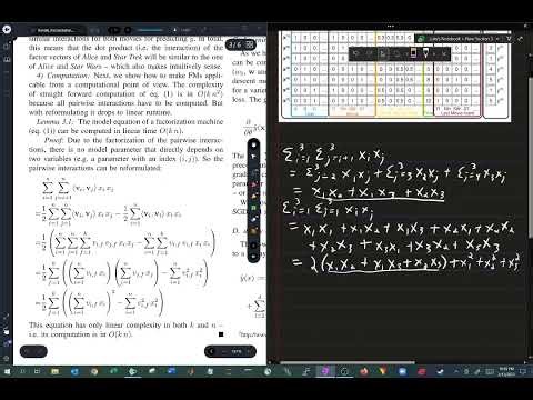 Factorization Machines 2: Model Evaluation