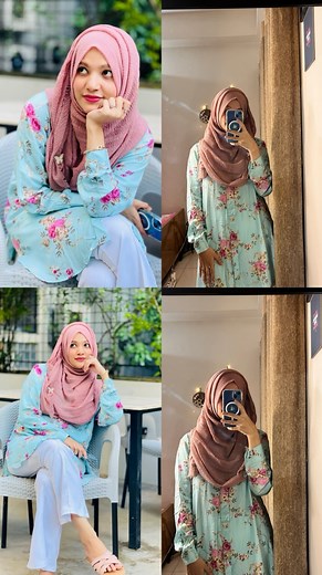 Simple Crinkle Hijab Tutorial 🎀……. #reels #reelsvideoシ #hijabtutorial #hijabstyle | Tahmina Shova