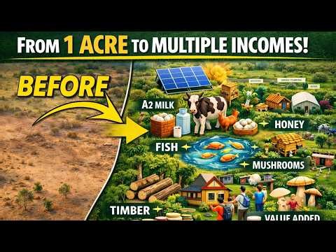 If I Had 1 Acre... This Is the Farm I Would Build