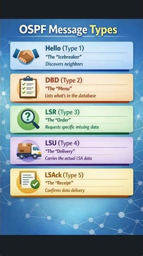OSPF Message Types