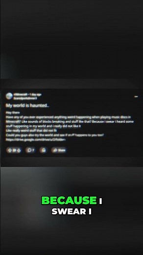 Minecraft's Hidden Sound Glitch Discovered #minecraft #shorts