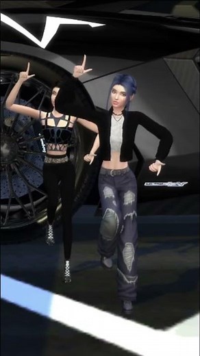 BABYMONSTER - WE GO UP (K-POP Dance) in The Sims 4 COVER