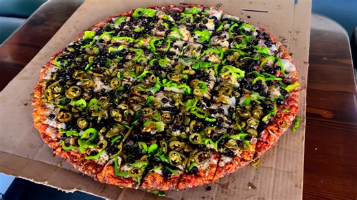 My toughest ever team pizza challenge - 28 inch XL pizza