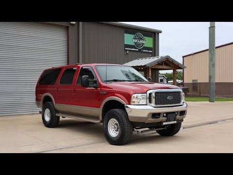 2001 Ford Excursion Limited 7.3L Powerstroke Diesel 4WD**Fresh paint**LOTS of upgrades & maintenance