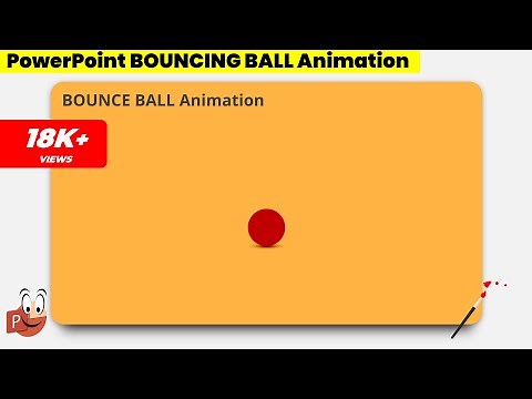 13.PowerPoint Animation Tutorial | Bouncing Ball 5s Timer