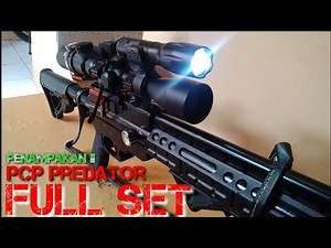 SENAPAN PCP PREDATOR FULL SET || penampakan pcp predator full set
