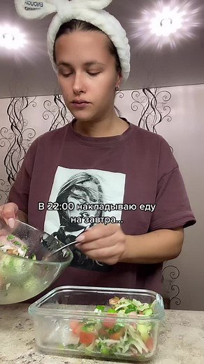 Creative Salad Mixing in a Fun Kitchen Setup