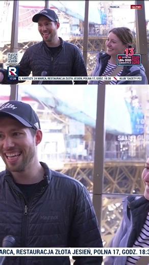 Attraction on the Eiffel Tower: Glass walkway at height