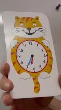 Telling time game cards