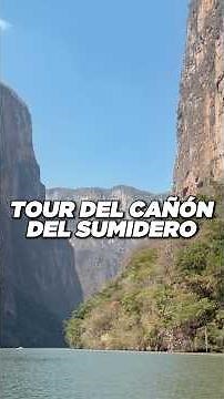 The best tour of the SUMIDERO CANYON 🤯